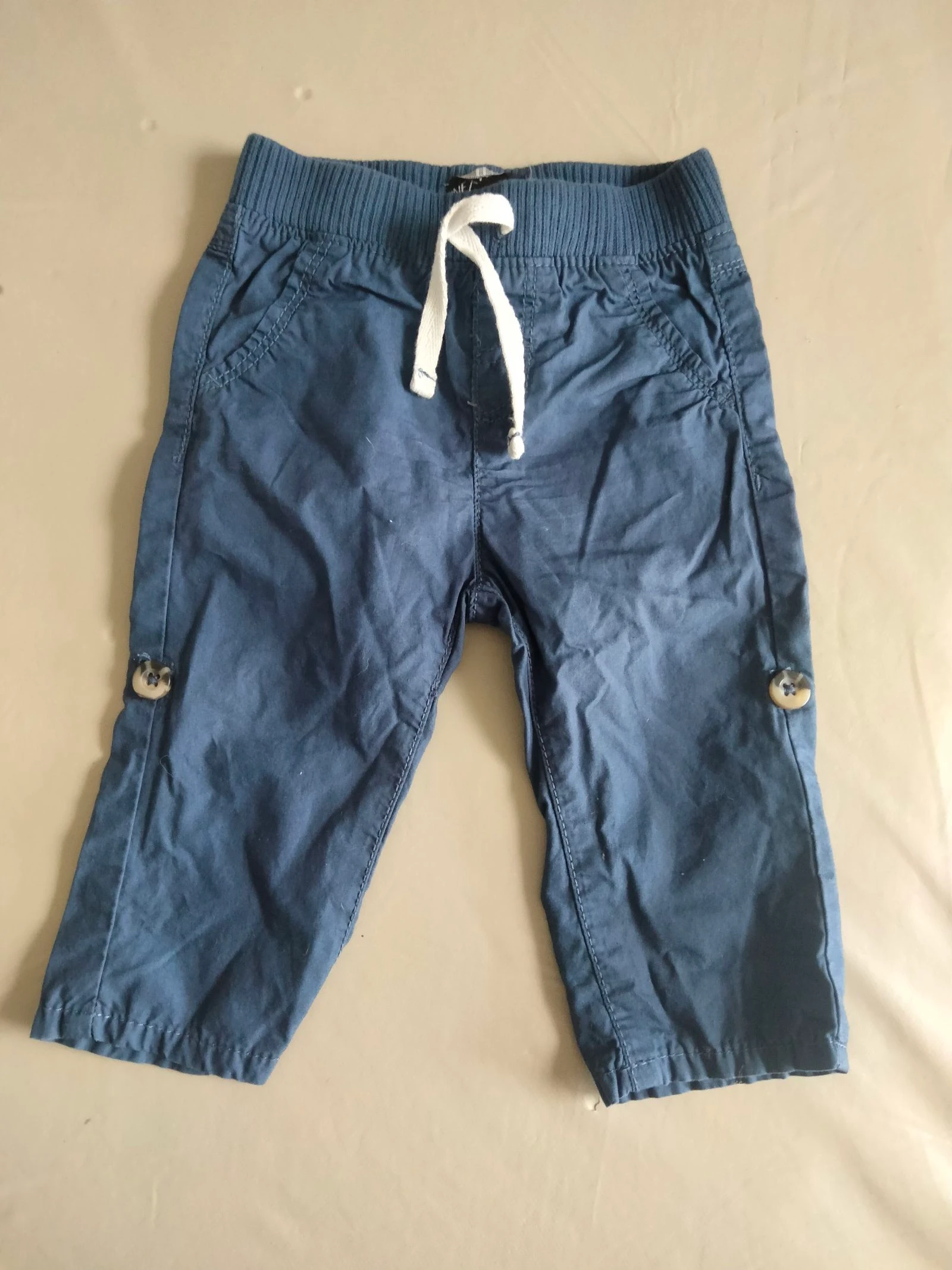 Pantalon évolutif | In Extenso | Très bon état | Marine | 68 cm (6 mois)